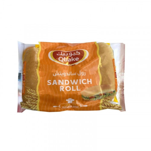 Qbake Sandwich Roll 60 Gm 4 Pcs