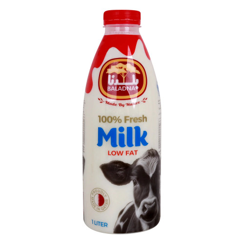 Baladna Fresh Cow Milk Lf 1L