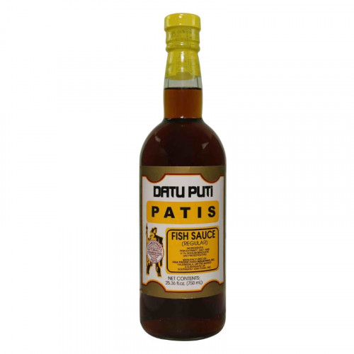 Datu Puti Fish Sauce Patis Glass 750Gm