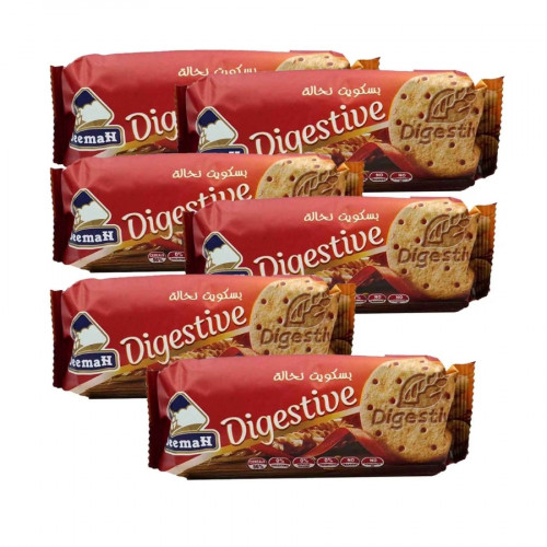 Deemah Digestive Biscuit 130 Gm X6 @Sp
