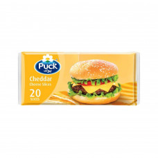 Puck Slice Cheddar Cheese 400Gm Sp