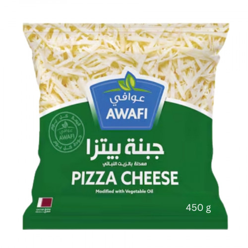 Awafi Shredded Pizza Cheese 450Gm