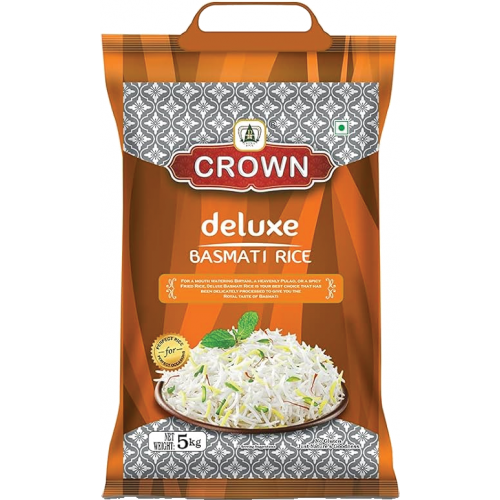 Crown Deluxe Basmati Rice 5Kg 