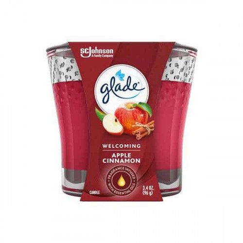 Glade Candle Apple Cinnamon 3.4oz