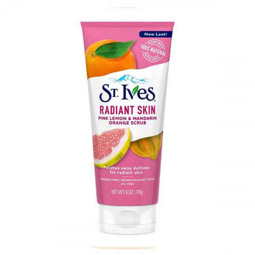 St Ives Even And Bright Lemon Orange Scrub 170g