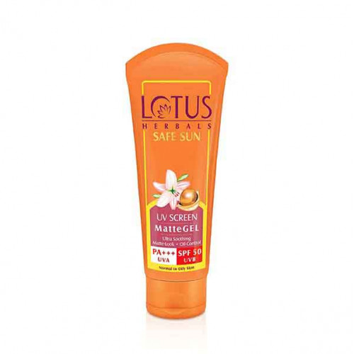 Lotus Herbals Safe Sun Uv Screen Matte Gel 100g