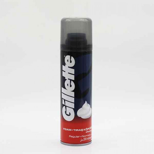 Gillette Regular Shaving Foam 200ml