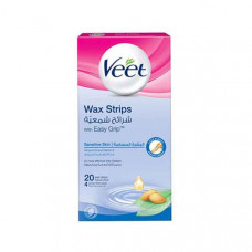 Veet Cold Wax Strips Sensitive 20 Pieces