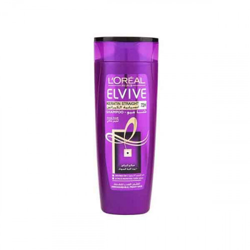 Loreal Elvive Keratin Straight Shampoo 400ml