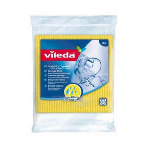 Vileda Sponge Cloth 3 Pieces