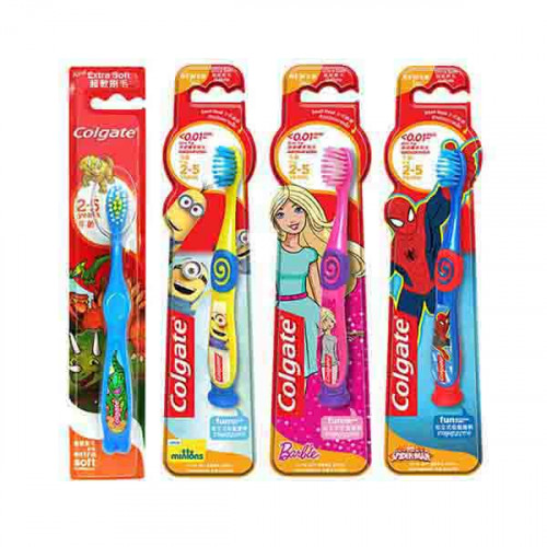 Barbie Spiderman Kids Toothbrush 2-5 Years