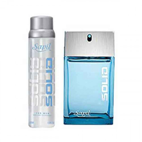 Sapil Solid Black Eau de Toilette 100ml + Deo 150ml