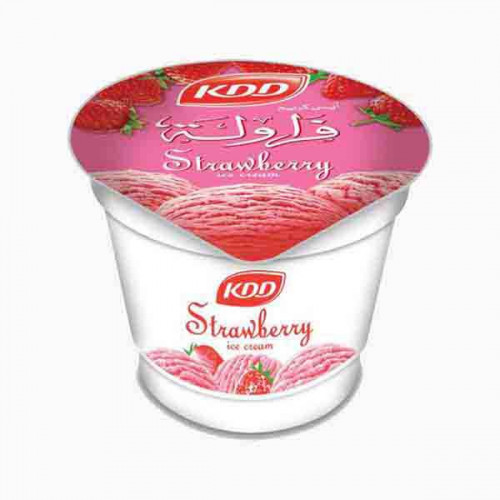 Kdd Ice Cream Cup Strawberry 100ml