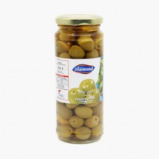 Diamond Green Olives Plain 198g