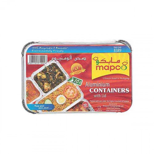 Mapco 8389 Aluminium Container 10'S