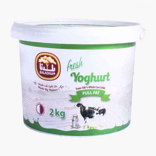 Baladna Cow Full Fat Yoghurt 2kg