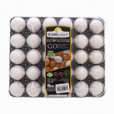 Al Zain Farm Fresh White Large Eggs 30 Pieces