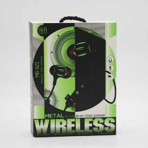 Mg-G21 Metal Wireless Headphone Rechargeable
