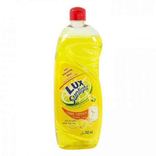 Lux Sunlight Dish Wash Lemon 742ml