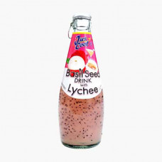 Jus Cool Basil Seed Juice Lychee 300ml