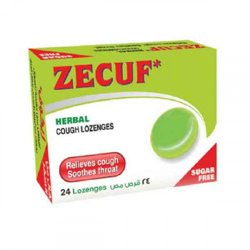 Zecuf Cough Lozenges Herbal 24 Pieces