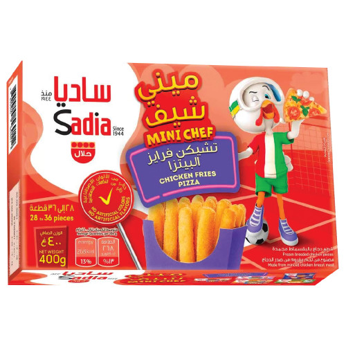 Sadia Breaded Chicken Fries Pizza 400G