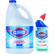 Clorox Bleach 3.78L+Mtbc Regular 709ml