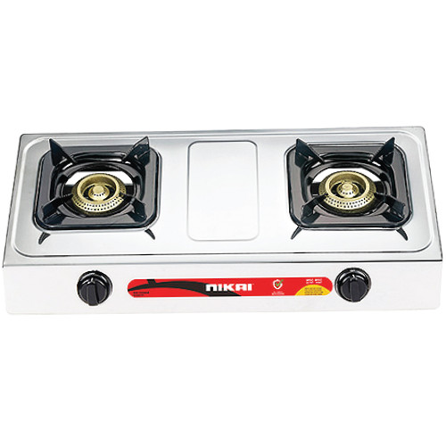 Nikai NG642Q Gas Burner Doublr Ss Finish