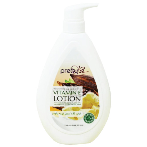 Pretty Be Body Lotion Vitamin E 550Ml