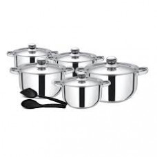 ROYALFORD RF9352 SS COOKWARE SET 12PC