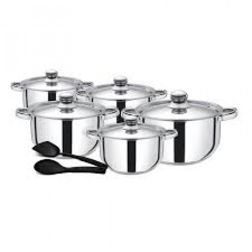 ROYALFORD RF9352 SS COOKWARE SET 12PC