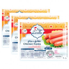 Zeina Halal Chicken Franks 3X340Gm