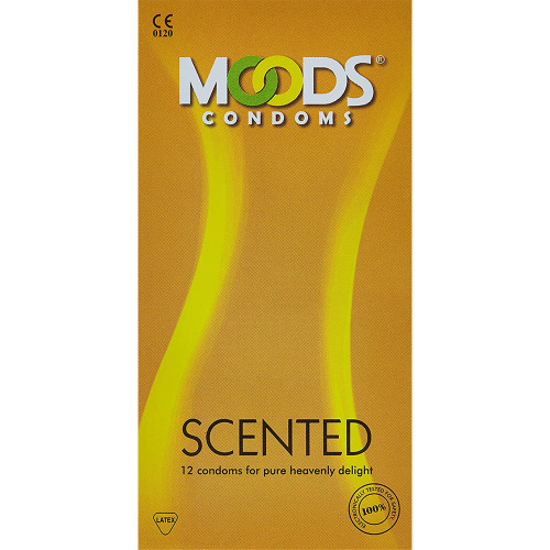 Moods Scented Condoms 12 Pieces -- مودس وقاية ذكر معطرة 12حبة 