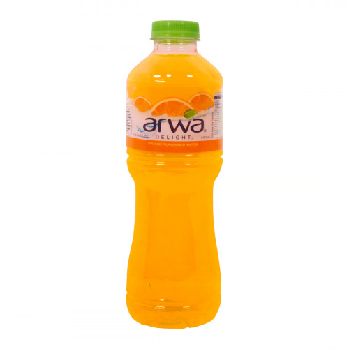 Arwa Delight Orange Flavoured Water 500ml -- أروا ديلايت شراب منكهات برتقال 500مل 