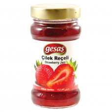 Gesas Glass Jar Strawberry Jam 380Gm