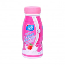 Dandy Flavoured Laban Strawberry 180ml -- لبن منكهة داندي فراولة 180مل 