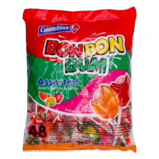 Colombina Bon Bon Bum Lollipop Assorted 816g -- كولومبينا بون بوم لولي بوب متنوعة 816 جم