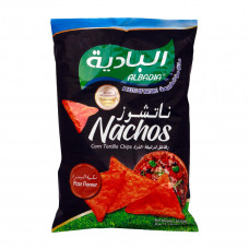 Al Badia Corn Tortilla Chips Nachos Pizza 150g -- البادية رقائق تورتيلا الذرة بالناتشوز بيتزا 150 جرام