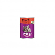 Whiskas tasty mince beef 400g -- ويسكاس لحم بقري مفروم لذيذ 400 جرام