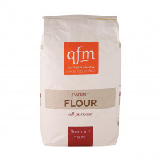 QFM Flour No.1 All Purpose 5 Kg -- كيو اف ام دقيق رقم 1 لجميع الأغراض 5 كجم