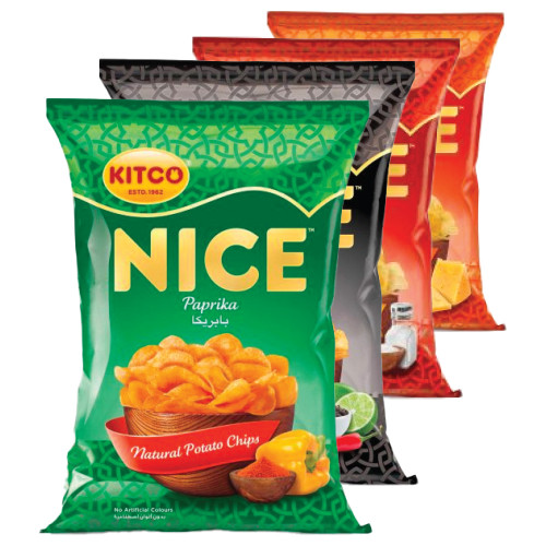 Nice Chips Asstd 4X80Gm