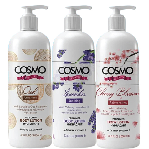 Cosmo Body Lotion 1000 Ml Asstd