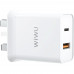 Wiwu Comet USB-C + QC3.0 Uk 20W Power Adapter