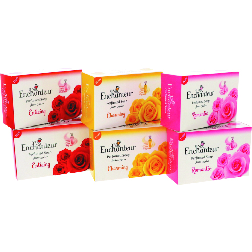 Enchanteur Soap 6Pc X 125Gm Asstd