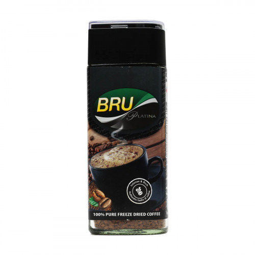 Bru Platina Freeze Dried Coffee 150g -- برو بلاتنا كافية جافة مجمدة 150ج 