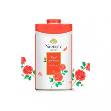 Yardley Perfumed Talc Rose 250gm -- بودره تلك بعطر الورد 250 جرام من ياردلي