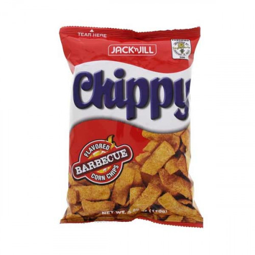 Jack N Jill Chippy Corn Chipsbbq 110gm -- بطاطس مقرمشه بنكهه الشواء 110 جرام من جاك اند جل