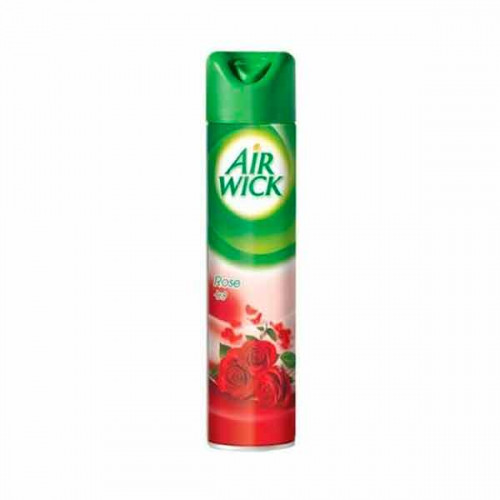 Airwick Aerosol Air Freshner Rose 300ml -- اير ويك  معطر جو بالورد 300 مل 