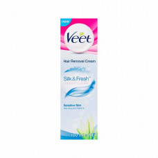 Veet Hair Removal Cream Sensitive Skin 100ml -- فيت كريم إزاله الشعر للبشره الحساسه 100 مل