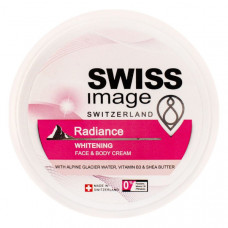 Swiss Image Radiance Whitening Face & Body Cream 200ml -- سويس ايمدج كريم تفتيح الوجه والجسم 200 مل